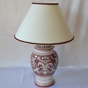 LAMPADA “FONDO ROSSO ANTICO” DA CM 20