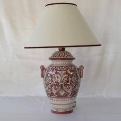 LAMPADA  “FONDO ROSSO ANTICO” DA CM 25