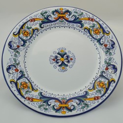 PIATTO DA TAVOLA PIANO “RICCO DERUTA” DA CM 26