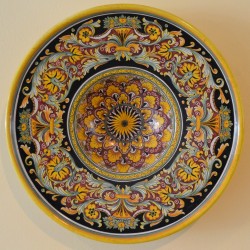 ARTISTIC PLATE “VOLUTE CON CESTO” FROM CM 40