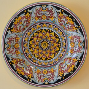 PLATE  &ldquo;FONDO ROSSO&rdquo; FROM CM 50
