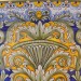 RECTANGULAR PLATE “GIRALI FIORITI CON CESTO”  FROM CM 52