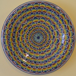 PIATTO “PENNE DI PAVONE”  DA CM 35