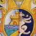 PIATTO DA PARETE ANTICO “STEMMA” DA CM. 40