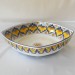 SQUARE BOWL “OCCHIO DI PENNA DI PAVONE” CM. 31