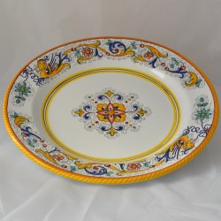 VASSOIO TONDO LISCIO “RAFFAELLESCO”  CM. 38