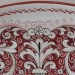 OVAL SMOOTH TRAY “FONDO ROSSO” CM. 50