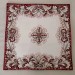 SQUARE TRAY "FONDO ROSSO" DA CM 35